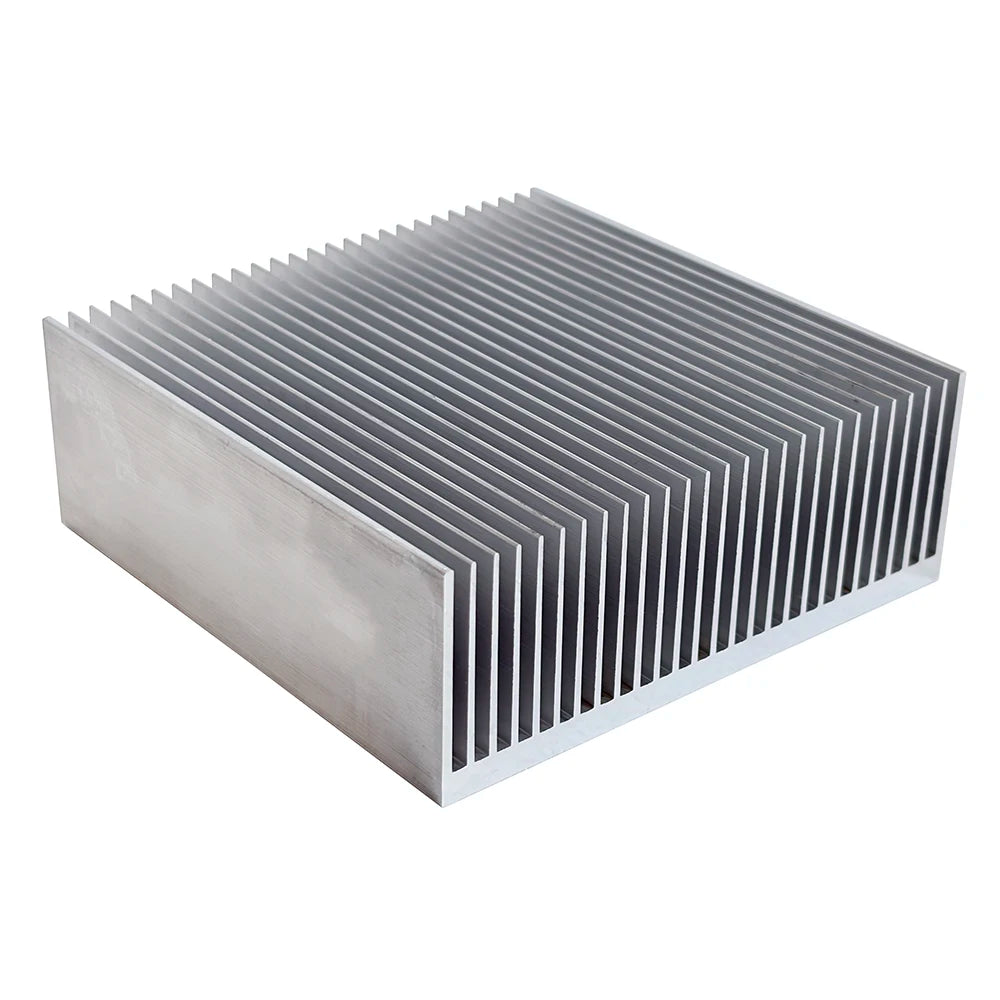 High Performance Square LED Light Heatsink 100(W)*36(H)*100(L)mm Aluminum Heatsink for LED Application