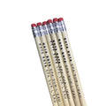 Custom logo Natural Eco Friendly Wooden Pencils Customized with Eraser