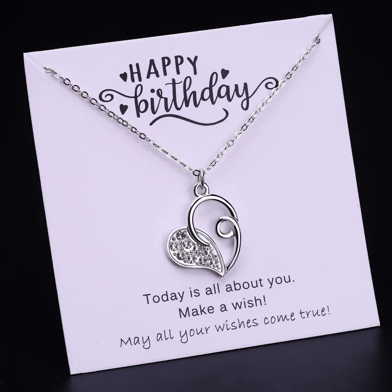 Interlocking Connecting Infinity Double Circles Mother's Day Mother Daughter Mom Granddaughter Sweet 16 Birthday Gift Necklace