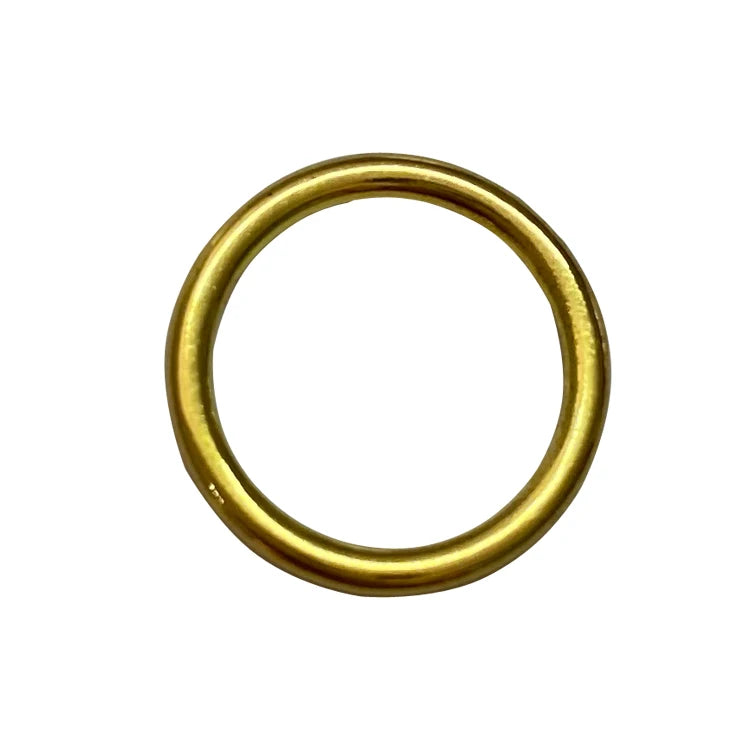 Nick-Free Gold and Silver Bra O Ring Swimwear Metal Accessories for Underwear and Swimsuit