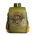 Andong Backpacks for Women Genuine Cow Leather Ladies Fashion Shoulder Bags Outdoor Travel Female Backpack Woman Bag 8098