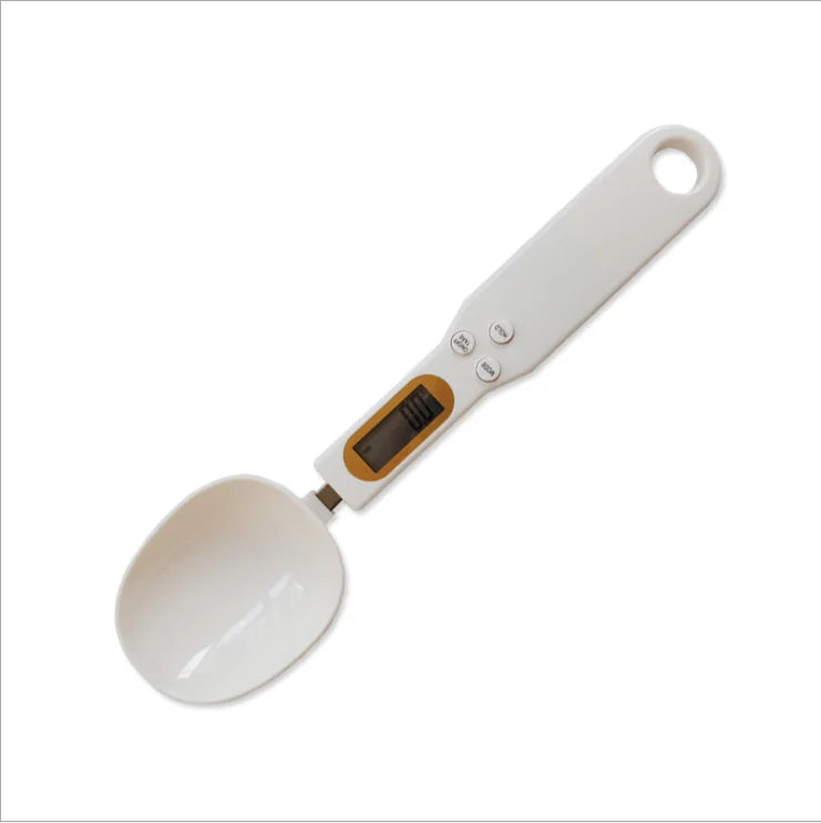 Accurate Digital Weighing Spoon Scale 0.1g/500g Portable Multipurpose Daily Household Spoon Scale for DIY Soap Candle Making