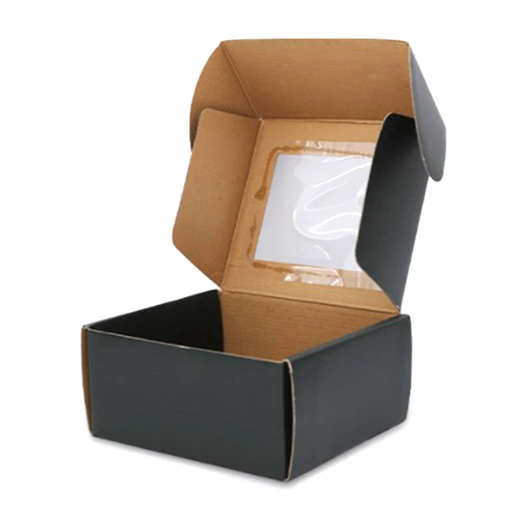 Custom Corrugated Cardboard Shipping Boxes Foldable Kraft Mailing Gift Packaging Boxes With Embossing for Business Retail Brand