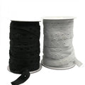 Wholesale White Black in Stock Garment Accessories Sewing on Plastic Snap Button Tape for Garments