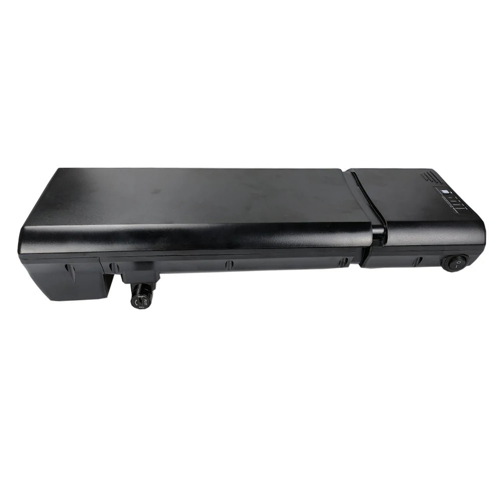 Original KHS KHS Envoy 200 Movo 36V 12.8Ah 14Ah Rear Rack Battery for 250W 350W 500W Carrier City Ebike with 2A Charger