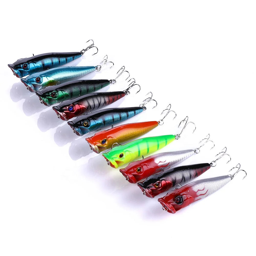 Hard Plastic Popper Fishing Lure 9CM 12G Big Game Fishing Lures
