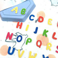 2.5*2.8 cm Iron on  Backing  Embroidery Colorful Mini Letter Patch