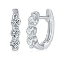 In Stock Pass Diamond Tester Gold Plated 925 Silver 3mm Earrings Womens Custom Jewelry Moissanite Earrings