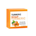 Best-Selling Wholesale OEM ODM Organic Turmeric Soap Handcrafted Bar Soap for Whitening Skin Eliminates Mites and Controls Oil