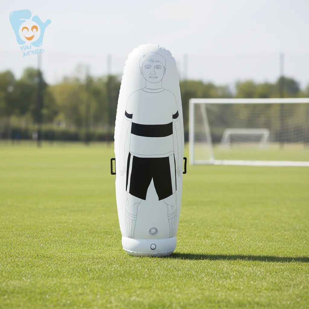 1.8m   Goalkeeper Training Dummy Tumbler Inflatable Football Mannequin