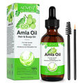 ALIVER Private Label Custom Wholesale Moisturize Strengthen Hair Scalp Care Hair Growth Cold Pressed 100 Pure Amla Hair Oil