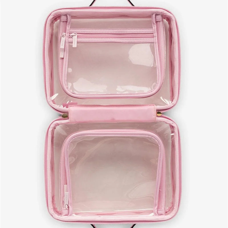 FAMA Factory Custom Travel Bags Toiletry Organizer Portable for Women & Men Cosmetics Holder Beauty Brush Cosmetic Bag