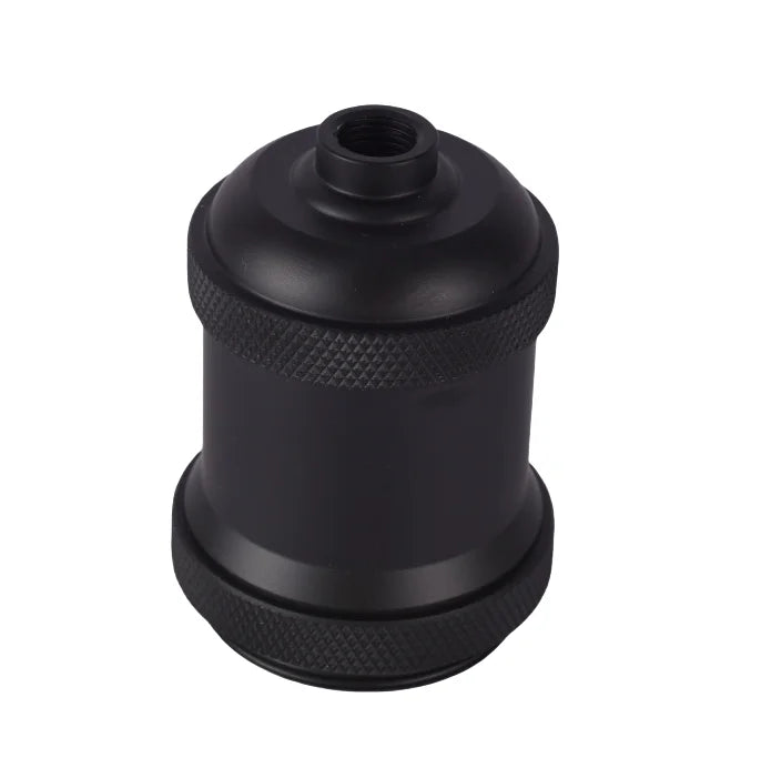 Vintage Style Metal Lamp Holder with Screw Aluminium Parts 250v Socket with Ring Assembly Light Fixture Parts