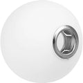 Screw Opal White G9 Frosted Glass Ball Lamp Shade with G9 Internal Thread