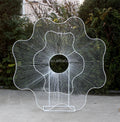 Iron Flower European Background Outdoor Irregular Iron Frame with Various Threads and Flower Arrangers Wedding Props