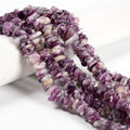 New Purple Mica Pebble Nugget Chips Beads White Moonstone 7-8mm Natural Rhodochrosite Charoite 10-12mm Beads Strands