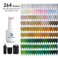 2024 New Arrival Nail Salon Beauty Color Trending 1300+ Colorful Oem Odm Gel Polish Collection 15Ml Soak Off Uv Gel Custom