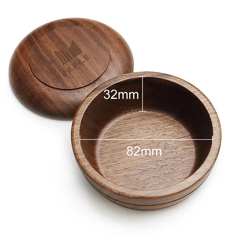 Private Label Wood Shaving Dishes Soap Bowl with Lid