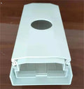 Low Cost Agricultural Greenhouse 100x50mm Gully Hydroponic Advanced Pvc Pipes NFT Channel System for Lettuce