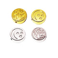 New Arrival Custom Flat Letter Beads Fitting Handmade Women Bracelet Beads Private logo Metal Pendant Adjuster