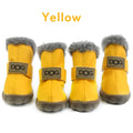 Warm Soft Bottom Small Dog Shoes Four Seasons Sports Canvas Shoes Winter Styles
