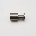Walron 304 Satin Stainless Steel Sign Lock Standoffs 20x20mm Diameter Adjustable Thickness Acrylic Plate Fasteners