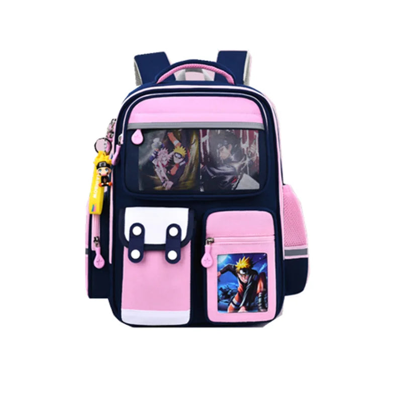 New Trendy Student Schoolbag 1-6 Grades Large Capacity Lightweight Shoulder Bag Fashionable School Bags Mochila Escolar