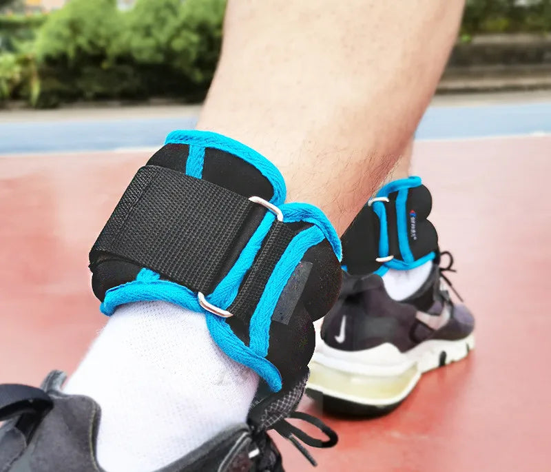 Gaiying Neoprene Adjustable Ankle & Wrist Iron Sand Bag Breathable Straps 0.6-10kg AW-001 Woven Label for Gym Training Running