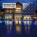 Bathroom Spa 2 Inches Custom Triangle Glossy Ceramic Mosaic Swimming Pool Mosaic Tiles Wall Glazed Tiles