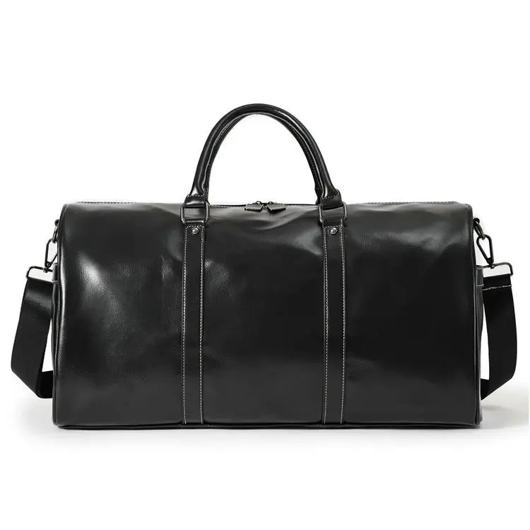 Suite Case Large Laptop Pu Leather Sport Side Chest Sling Crossbody Luggage Travel Shoulder Messenger Bag for Men Women