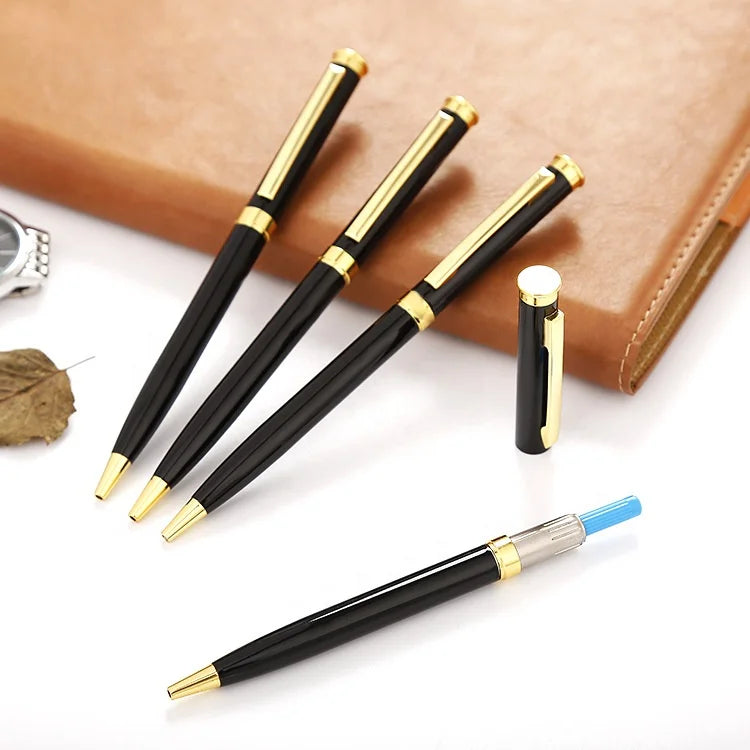 Personalized Luxury Gift Customized logo Metal Ballpoint Pens for Hotel