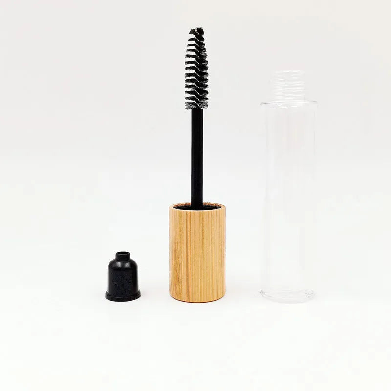 Cosmetic Packaging Biodegradable 10ml Empty Bamboo Mascara Tube Container Eyelashes Tube 10ml