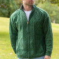 Ottoknit Open Front Cardigan for Winter Men Windproof Cotton Coat Style Thermal Lined Cardigan