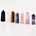 Wholesale Natural Quartz Rose Crystals Healing Stones Fengshui Crystal Tower Amethyst Wand Crystal Point
