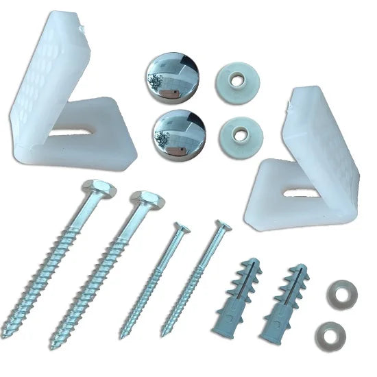 Modern Design Stainless Steel 304 ABS Floor Toilet Fixing Set Bolt Lifetime Warranty 3D Model Design Low MOQ Hotels Hangll