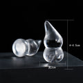 Natural Clear Quartz for Jewelry Accessory Home Decor DIY  Feng Shui Gourd Small Crystal Ornament
