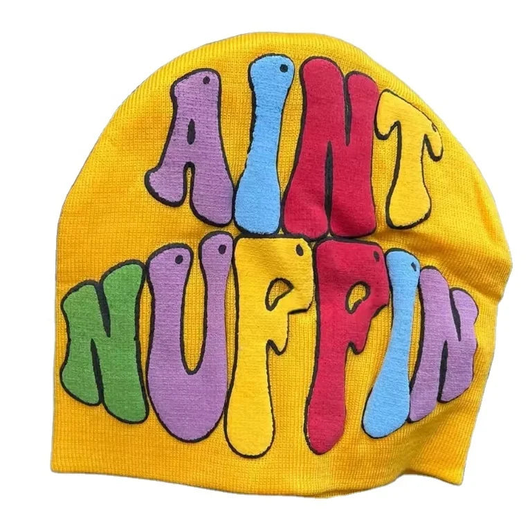 Custom Beanie Hats Custom logo Puff Print Beanie