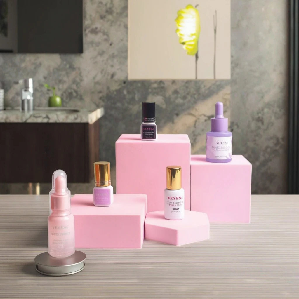 VEYES Professional Eyelash Glue Strong and Waterproof 6-8 Weeks Long Lasting Low Humidity Custom Liquid Formula From Korea