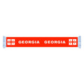 RTS Goods GEORGIA Football Cup Country Nation Football Fans Scarf Polyester Satin Digital Print Scarf in Stock