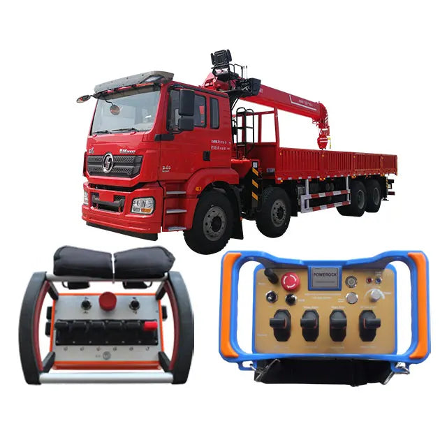 12V 24V Wireless Radio Proportional Remote Control Set Truck Crane Remote Control Retrofit Kit for Crane Truck in Russia Chile