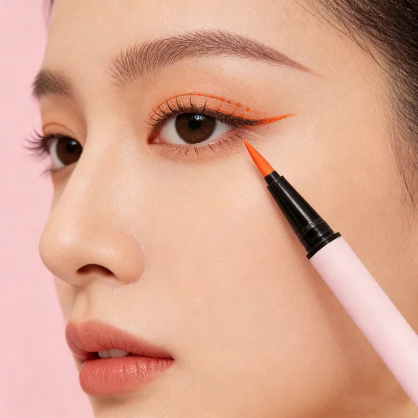 Premium Private Label New Design Custom Colour Luxury Color Eye Liner Bright Multi Colors  Eyeliner Pen