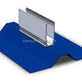 Universal Aluminum Solar L Feet for Metal Roof Mounting