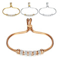 Party Jewelry Bracelet Thread Adjustable Snake Bracelet Luxury Women Stainless Steel Bangles CZ Bracelet Jewelry Anklet