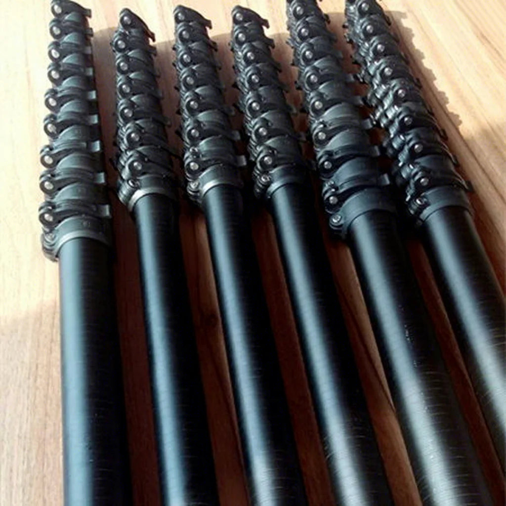 Long Reach Extendable Washing Telescoping Tubes Assembled With Locking Clamps/carbon Fiber Telescopic Poles