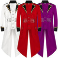 New European and American Men's Dress Medieval Retro Punk Full Length Tuxedo