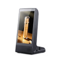L Shape Design Battery-powered CMS Android WiFi 8 Inch  LCD Touch Screen Table Top Advertising Digital Menu Display Signage