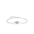 Hot Selling Simple S 925 Sliver Bracelet Jewelry Devil Eyes Bracelet Gifts for Girls