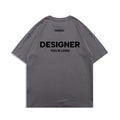 Wholesale New 100% Cotton Mens Tshirts Custom Logo Blank Custom Thick Collar Oversized Mens T-Shirt