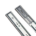 Foshan 45mm Ball Bearing Rebound Furniture Rails Push Open Telescopic Drawer Channel Slides for Kitchen Gym Full Extension
