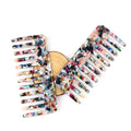 ABS Plastic Acetate Wide Tooth Comb Colorful Salon Use Hair Styling Tool for Women Girls
